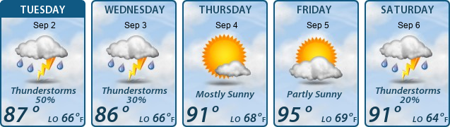 5-Day Forecast