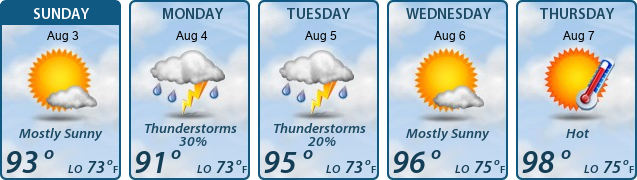 5-Day Forecast