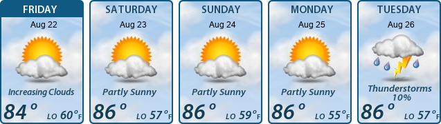 5-Day Forecast