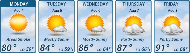 5-Day Forecast