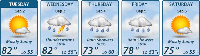 5-Day Forecast