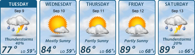 5-Day Forecast