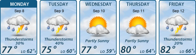 5-Day Forecast