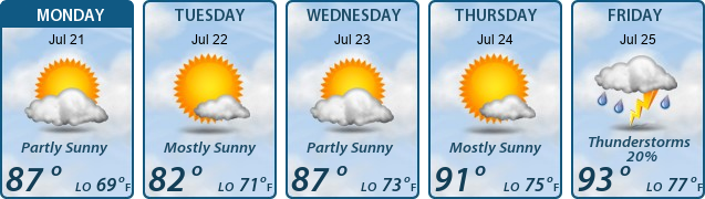 5-Day Forecast