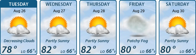 5-Day Forecast