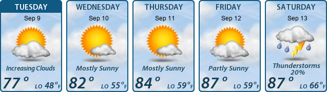 5-Day Forecast